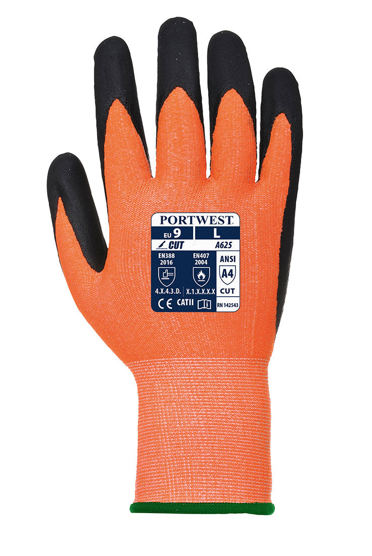Portwest Vis-Tex PU Cut Resistant Glove A625