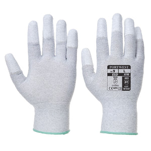 Portwest Antistatic PU Fingertip Glove A198