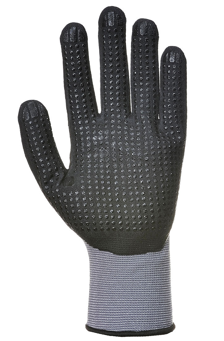 Portwest A351 DermiFlex Plus Handling Glove with PU/Nitrile Foam Palm Grip ANSI