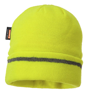 Portwest Knitted Hat Reflective Trim B023