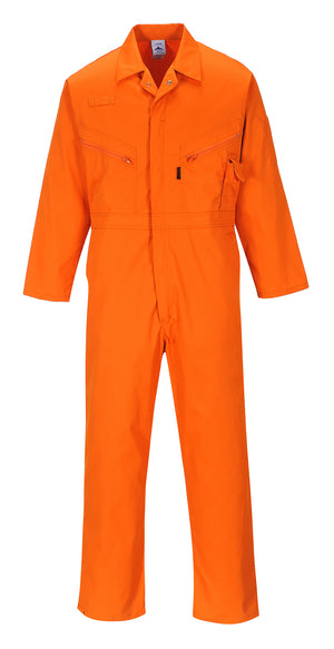 Portwest C813 Liverpool Zipper Coverall with Front Snap Closure and 2 Way Zipper