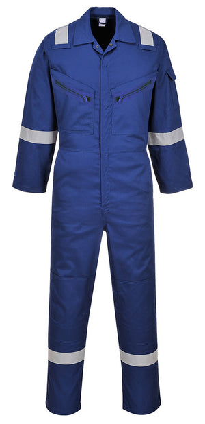 Portwest C814 Iona 100% Cotton Heavy Duty Work Overalls with Reflective Tape