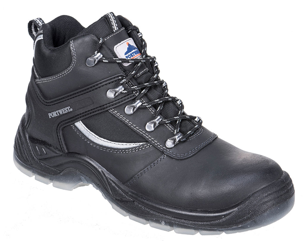 Portwest FW69 Steelite Mustang Work Safety Boot with Protective Steel Toe ASTM