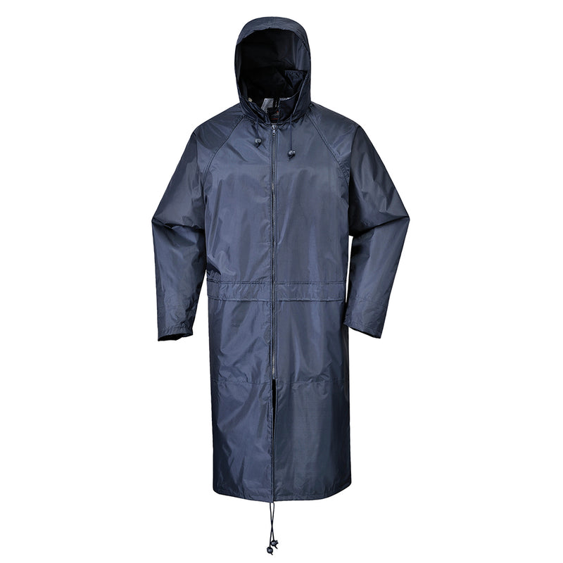 Portwest S438 Classic Hooded Waterproof Rain Coat with 47
