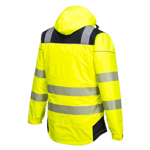 Portwest T400 Vision Reflective Hi-Vis Waterproof Safety Work Jacket ANSI